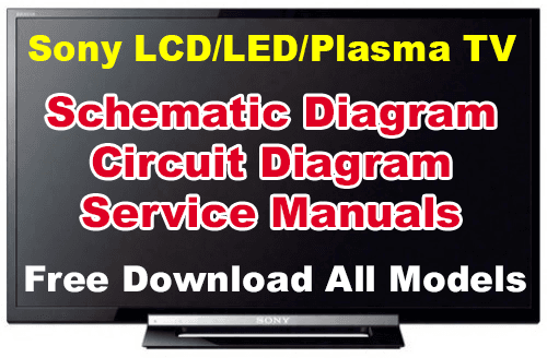 Sony LED TV Schematics Diagram