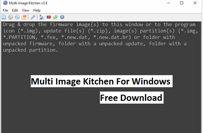 Multi Image Kitchen For Windows Latest Version Download