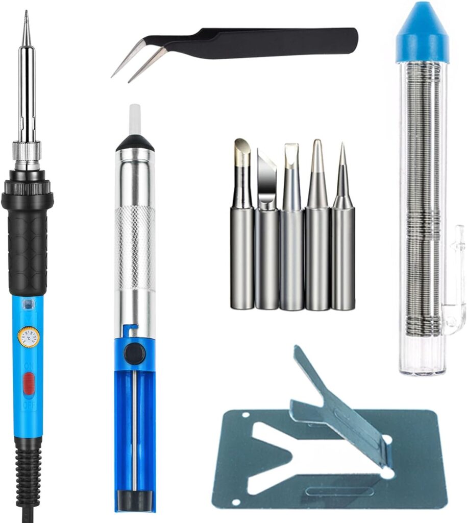 Vastar Full Set 60W 110V Soldering Iron Kit