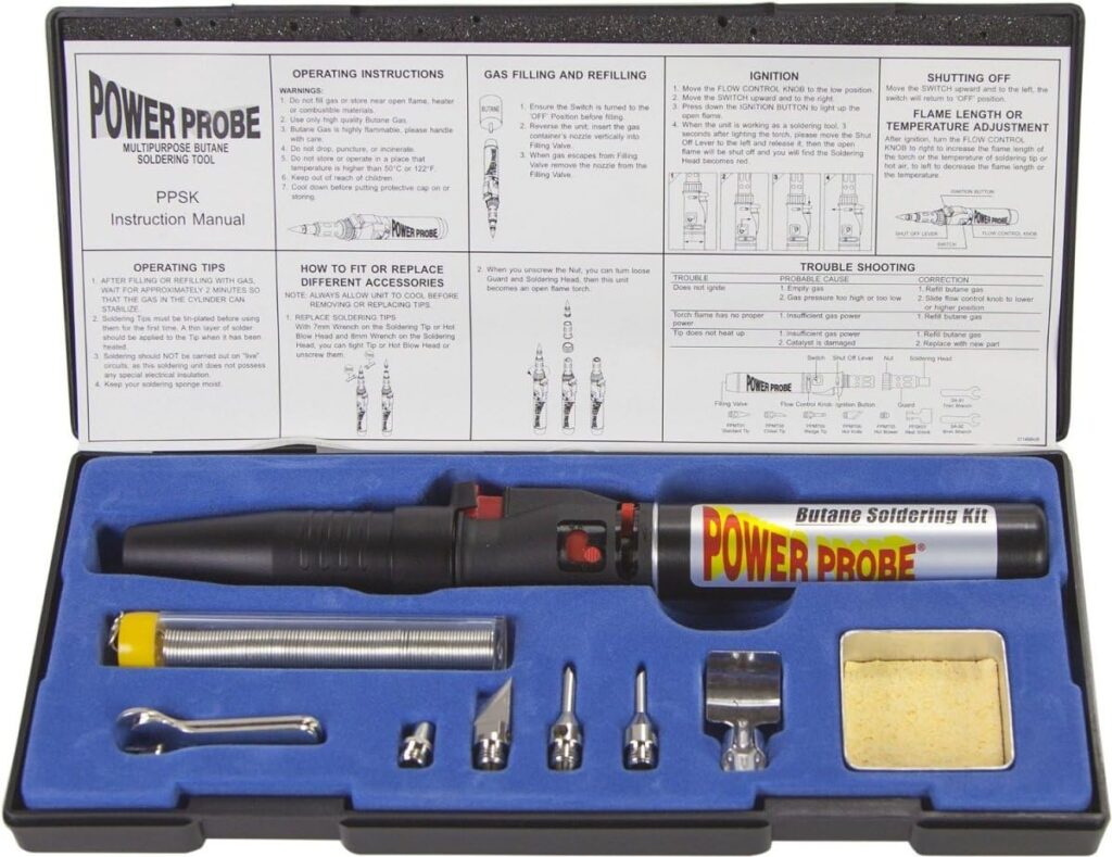 POWER PROBE Butane Soldering Kit