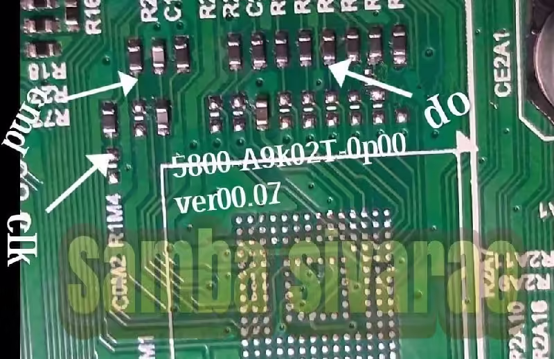 5800-A9K02T-0P00 eMMC Pinout
