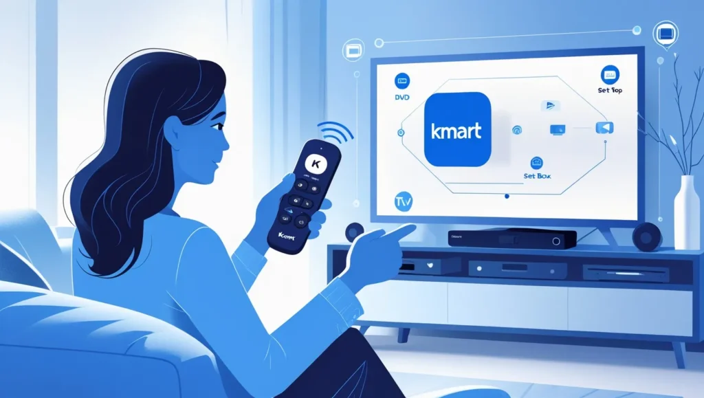 Person programming universal remote