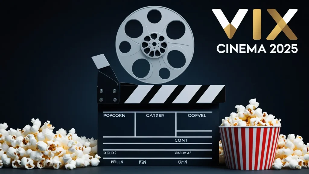 Clapperboard for Vix cinema channels