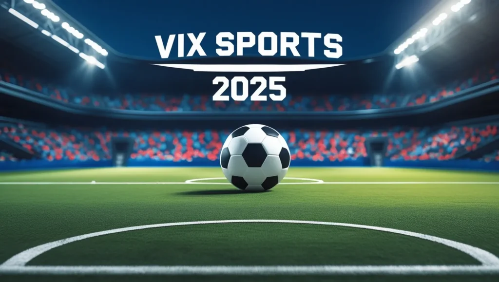 Soccer field for Vix sports channels