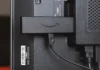 Amazon Fire TV Stick connected to TV