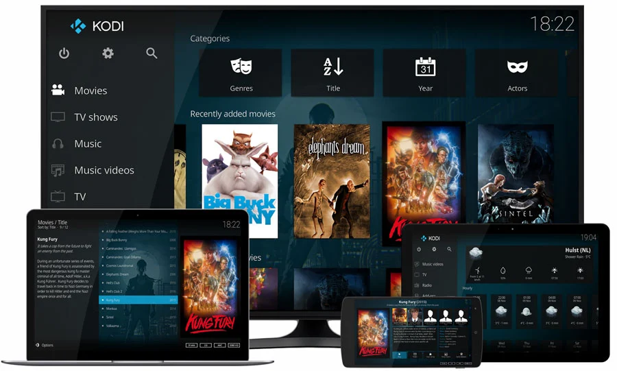 Kodi media player