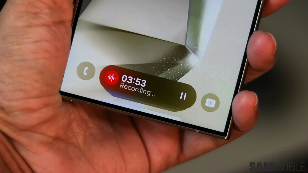 Now Bar on Galaxy A24 lock screen