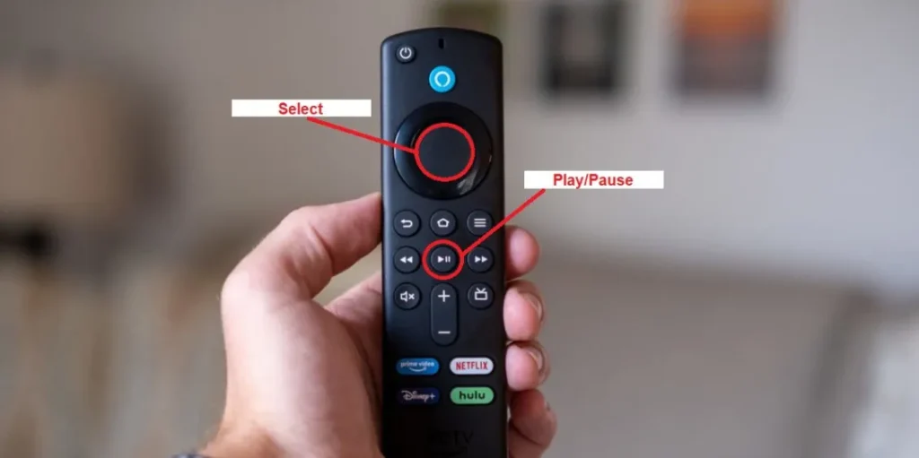 How to restart Fire TV with remote