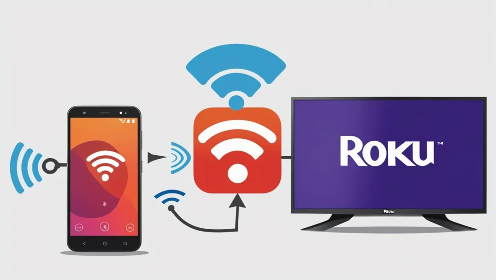 Android device casting to Roku