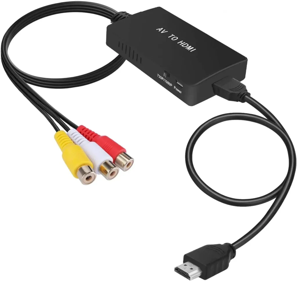 AV-to-HDMI converter device