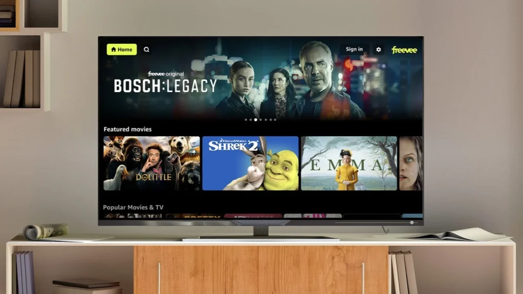 Freevee section in Prime Video on Fire Stick