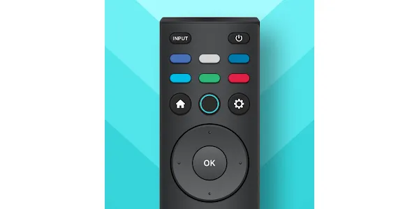 Screenshot of Vizio Mobile app showing remote control buttons.