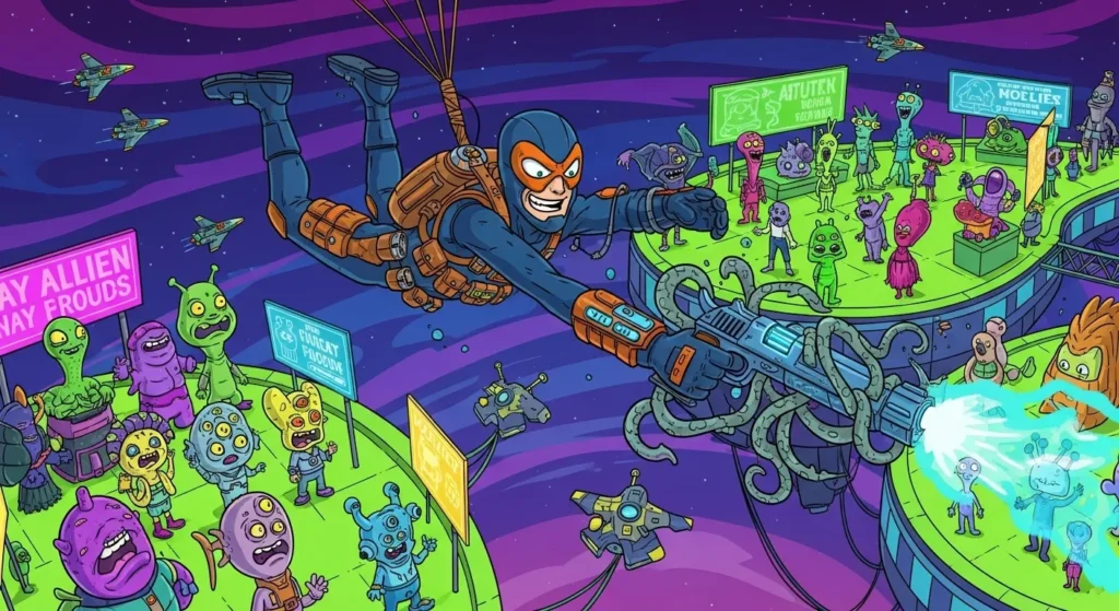Dive into the bizarre planets of High on Life 2