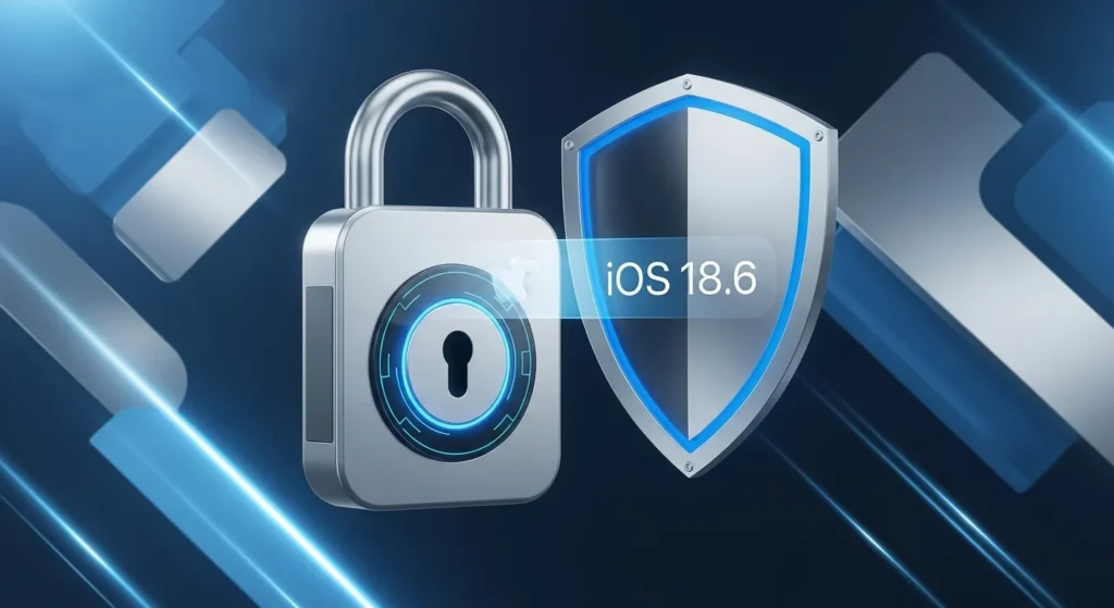 Digital lock and shield for iOS 18.6 security
